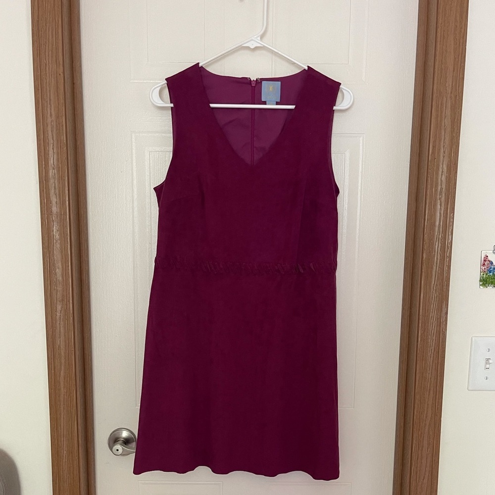 purple dress